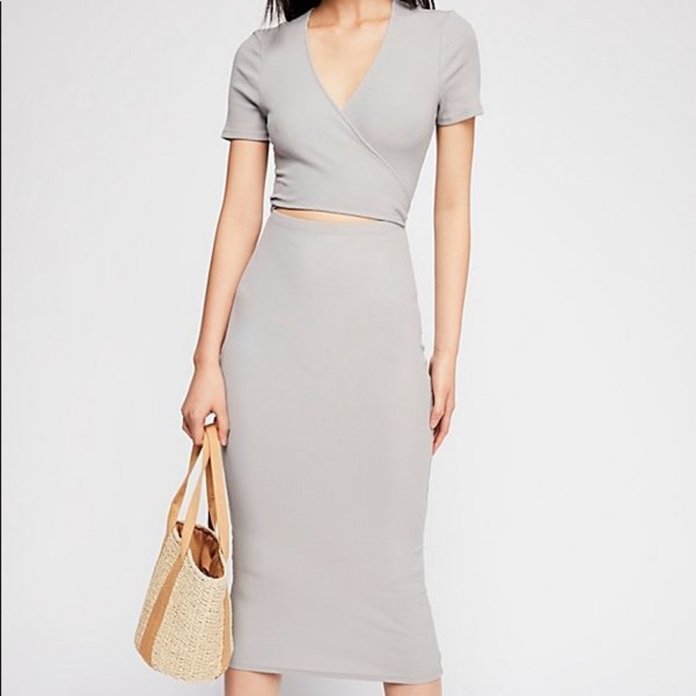 Free People Vroom vroom midi dress